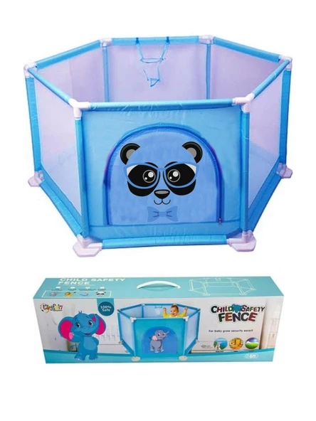 Çocuk Güvenlik Çiti Oyun Alanı Parkı - Oyun Alanı Top Havuzu 11599 Panda - Resim 4