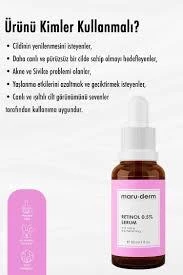 Maruderm Retinol 0.5% Cilt Yenileyici Bakım Serumu 30 ml - Resim 2