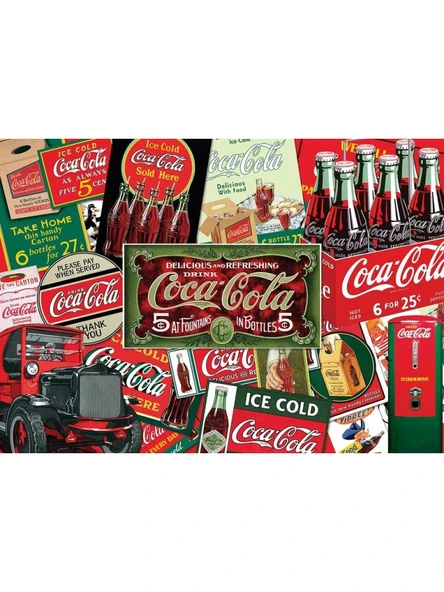 Art Puzzle Soğuk İçiniz, Coca-Cola - 500 Parça 5931 - Resim 2