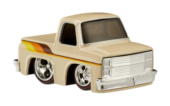 Adore Oyuncak CarTuned S3 1987 Chevy C10 - Krem Rengi Custom Araba ICT526711 - Resim 2