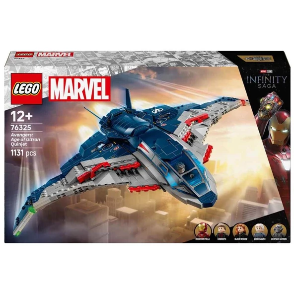 LEGO® | Marvel Avengers: Ultron Çağı Quinjet - 76325 - Resim 5
