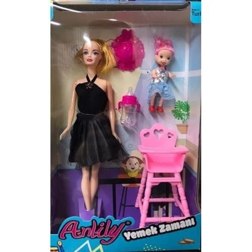 Anlily Bebek Manken Bebek Yemek Zamanı ürün görseli