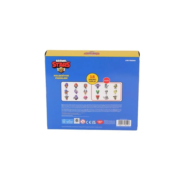PMI BRW2070 Brawl Stars 8li Delüks Figür Set Asorti - Resim 3