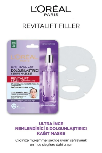 L'Oreal Revitalift Filler Serinletici Göz Serum Maskesi - Resim 8