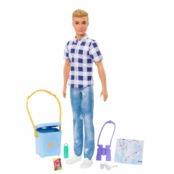 Barbie Ken Kampa Gidiyor HHR66 - Resim 5