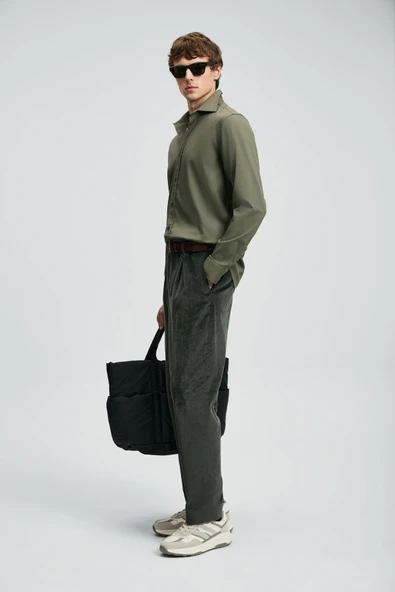 Lufian 112010686 Ferla Basic Gömlek Regular Fit Erkek Gömlek - Resim 6