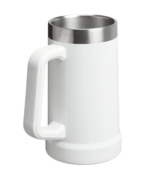 STANLEY ÇELİK TERMOS BARDAK BEYAZ 0.70 LİTRE - Resim 3