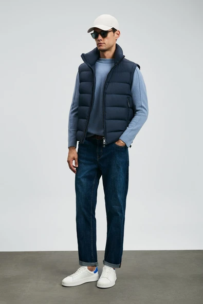 Lufian 112200250 Santo Smart Jean Erkek Pantolon Slim Fit Erkek Kot Pantolon - Resim 3