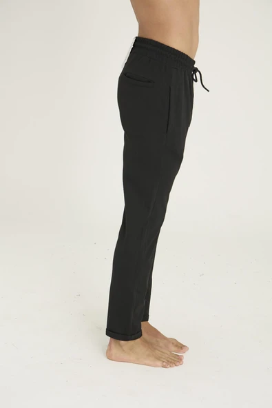 Gd Goldoremi 1045 Erkek Pamuklu Orta Kalın Double Paça Esnek Jogger Pantolon - Resim 3