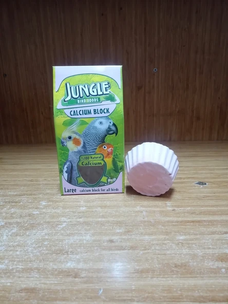 Jungle Kalsiyum Blok Large Gaga Taşı %100 DOĞAL 3 PAKET(Sebze Tutacağı Hediyeli) ürün görseli 1