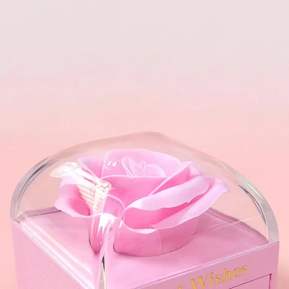 Sonsuzluk Gül Tasarımlı Takı Kutusu - Resim 3