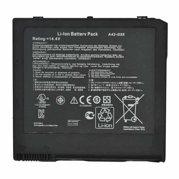 Asus B056R014-0037   Notebook Bataryası Pili - Resim 2
