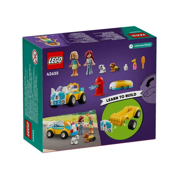 42635 Lego Friends Köpek Kuaförü Arabası 60 parça +4 yaş - Resim 4