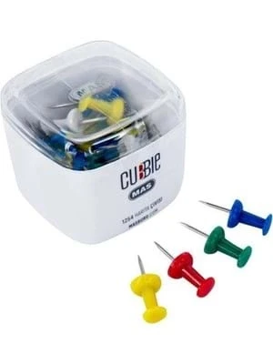 Mas Cubbıe Renkli Harita Çivisi 30"lu 1254 ürün görseli 1