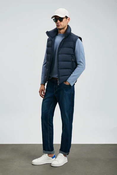 Lufian 112200250 Santo Smart Jean Erkek Pantolon Slim Fit Erkek Kot Pantolon - Resim 4