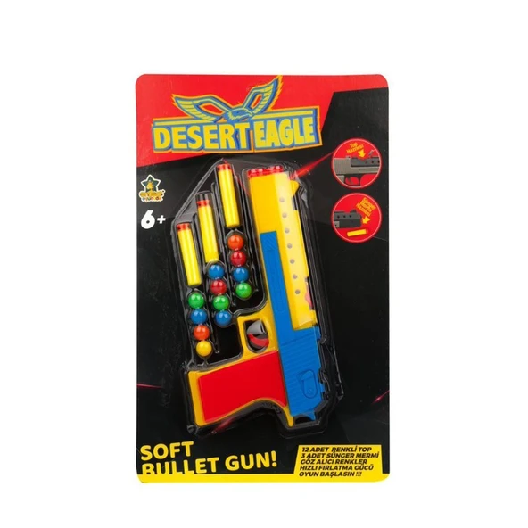 ER-132 Dart ve Top Atan Desert Eagle Tabanca - Resim 5