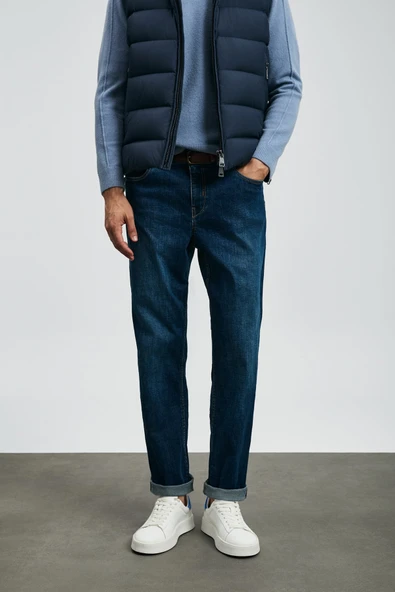 Lufian 112200250 Santo Smart Jean Erkek Pantolon Slim Fit Erkek Kot Pantolon ürün görseli 1