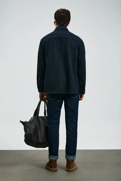 Lufian 112200226 Sky Smart Jean Erkek Pantolon Slim Fit Erkek Kot Pantolon - Resim 7