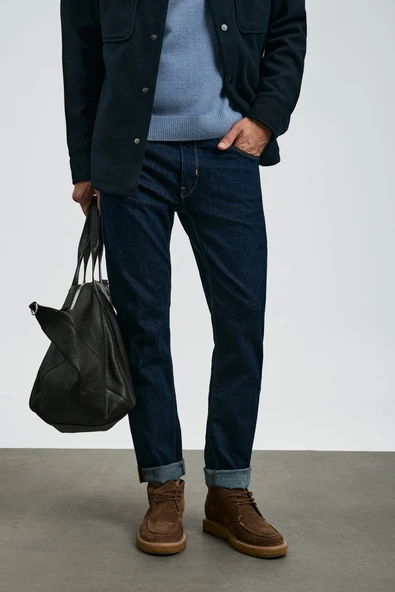 Lufian 112200226 Sky Smart Jean Erkek Pantolon Slim Fit Erkek Kot Pantolon ürün görseli