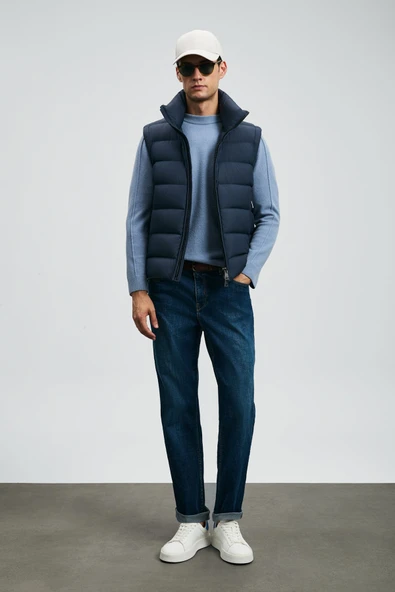 Lufian 112200250 Santo Smart Jean Erkek Pantolon Slim Fit Erkek Kot Pantolon - Resim 2