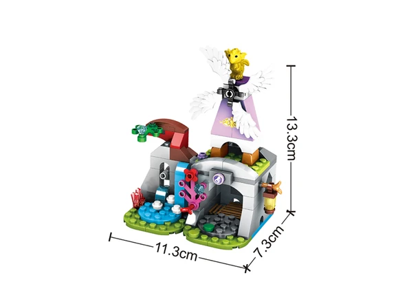 Ausini Fairy  Parça Uçan Atlı Kızak ve Periler - Resim 2