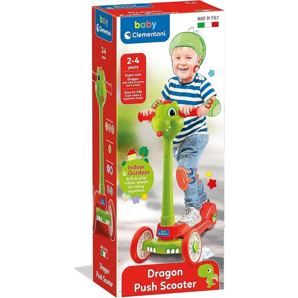 17738 Baby Clementoni - Dragon Skooter - Resim 4