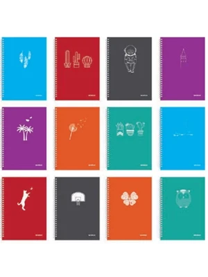 Mopak Özgürlük Serisi A4 Pp Kapak Spiralli Defter Çizgili 96 Yp 40060060137 ürün görseli 1