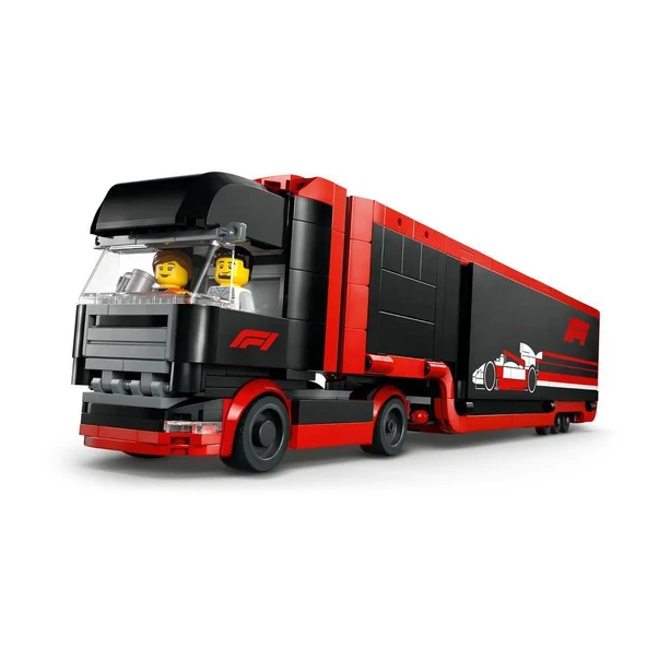 60445 Lego City F1 Tırı ve RB20 ve AMR24 1086 parça +8 yaş - Resim 3