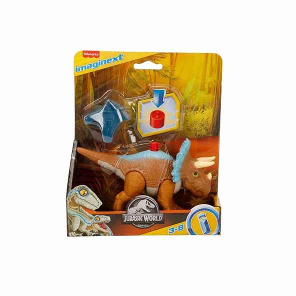 Imaginext Jurassic World Dinozor Figürleri FMX92 - TRICERATOPS ürün görseli 1