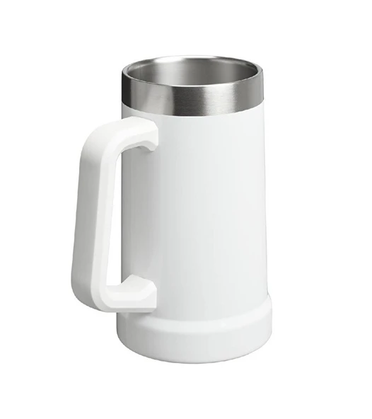 STANLEY ÇELİK TERMOS BARDAK BEYAZ 0.70 LİTRE - Resim 5