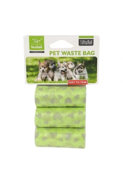 Nunbell Dışkı Torbası 3 Lü - Resim 4