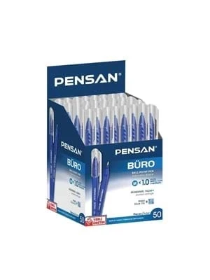 Pensan 2270 1.0 Mm Büro Tükenmez Kalem Mavi ürün görseli 1