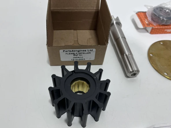 Perkins Prima M50 Ham Su Pompası Pervanesi - Resim 3