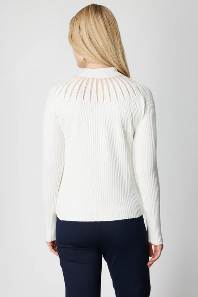 60388 ONTEKS KAZAK ÖNÜ TAŞLI DİK YAKA - Resim 6