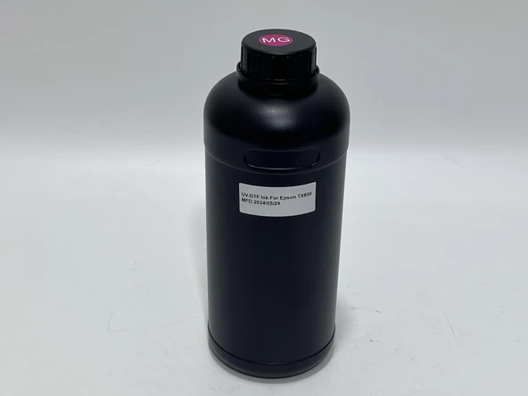 Epson TX800 Uyumlu UV-DTF Mürekkep 1000Ml Magenta (29/05/2024 Tarihli) - Resim 3
