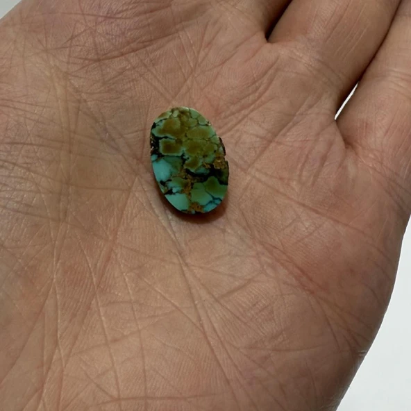 Doğal İran Nişabur Firuze (Turkuaz) Taşı  9,7 Karat - 1,93 Gram ürün görseli