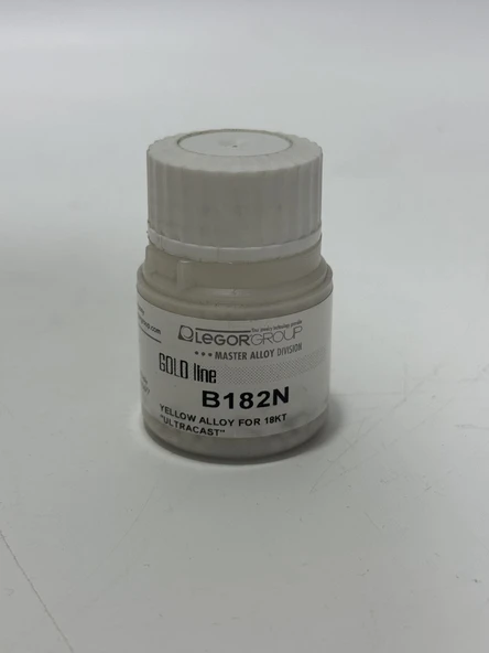 Legor B182N 18K Altın Döküm İşleme Alaşımı 200 Gram - Resim 7