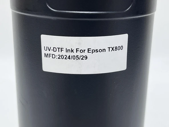 Epson TX800 Uyumlu UV-DTF Mürekkep 1000Ml Magenta (29/05/2024 Tarihli) - Resim 4