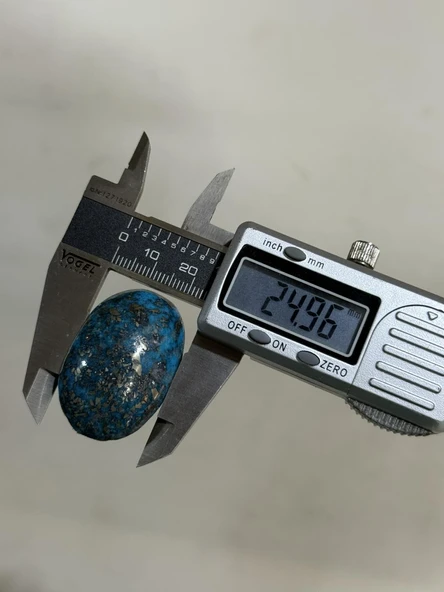 Doğal İran Nişabur Firuze (Turkuaz) Taşı 108,8 Karat - 21,76 Gram - Resim 2