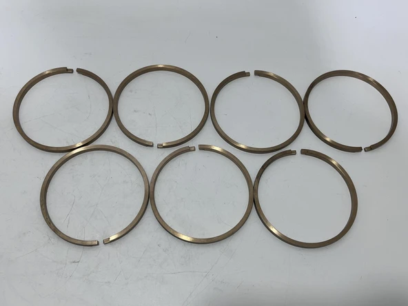 Wartsila Sulzer RTA62U Dizel Makine Başlatma Valfi Piston Segmanı 7 Adet - Resim 2