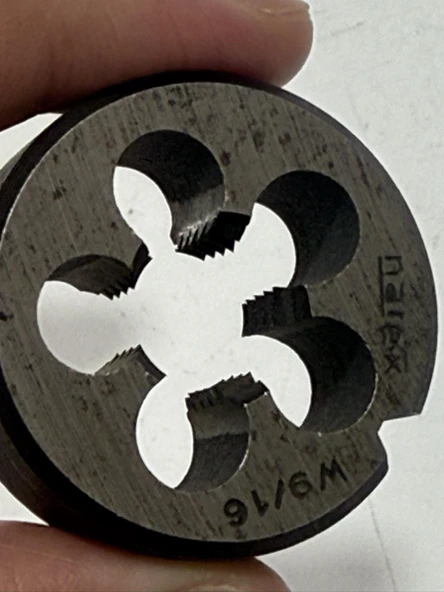 Narex W9/16 Hss Diş Pafta 2. El - Resim 5