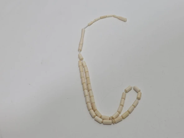 Kesme Fildişi Tesbih 5,62 Gram - Koleksiyonluk Fil Dişi Tespih - Resim 2