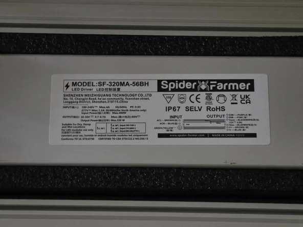 Spider Farmer SE3000 LED Bitki Yetiştirme Lambası 300W - Resim 3