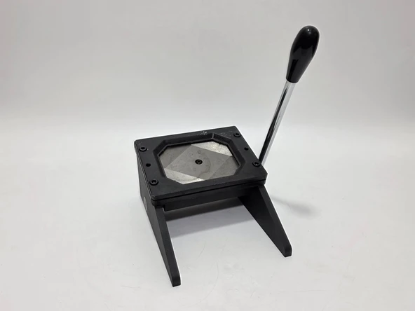 Manuel Rozet Basma ve Köşe Yuvarlama Makinesi Seti 80x53mm - Resim 8