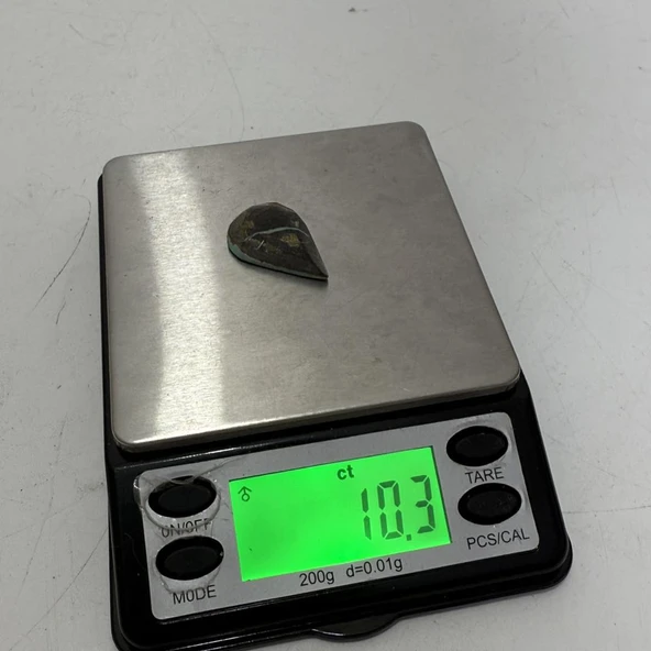 Doğal İran Nişabur Firuze (Turkuaz) Taşı  10,3 Karat - 2,07 Gram - Resim 4