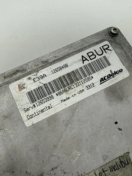 Opel İnsignia Motor Kontrol Ünitesi Ecu Beyin 12658498 ABUR (Çıkma Parça) - Resim 5