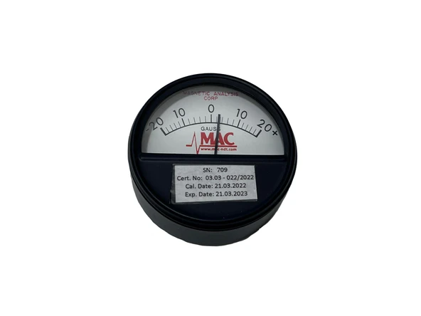 Mac Det-432 Manyatik Alan Ölçüm Göstergesi -20..20 Gauss (2.El) ürün görseli