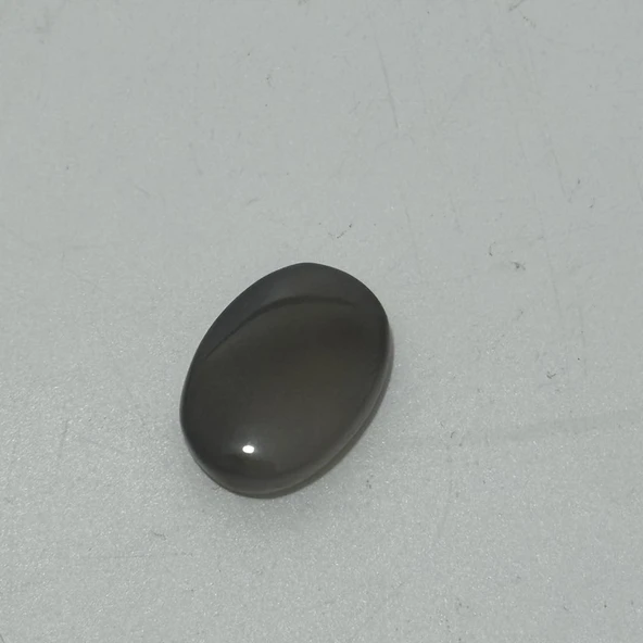 Kabaşon Kesim Doğal Aqua Kalsedon Taşı 26 Karat - Resim 2