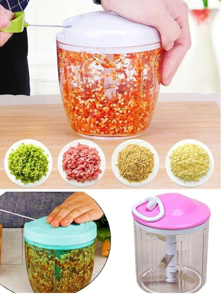 5 bıçaklı pratik rondo doğrayıcı - Resim 3