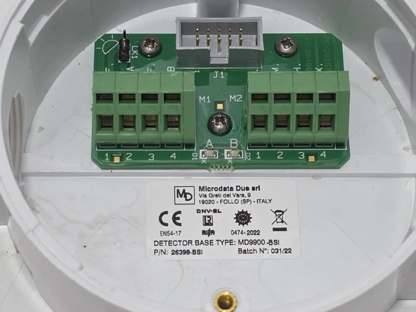Microdata MD9900-BSI IP65 Dedektör Tabanı - Resim 4